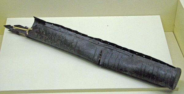 Urartaean quiver and arrows. ca. 1000 BCE–ca. 550 BCE.